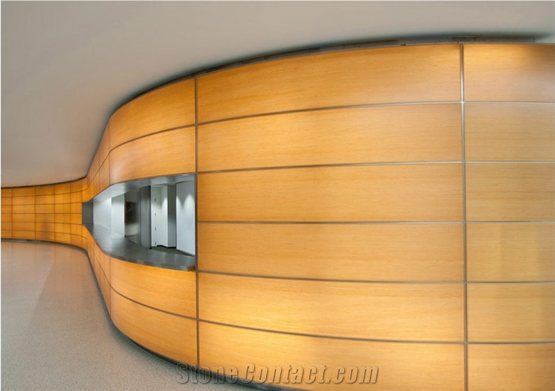 Translucent Artificial Onyx Stone Background Wall