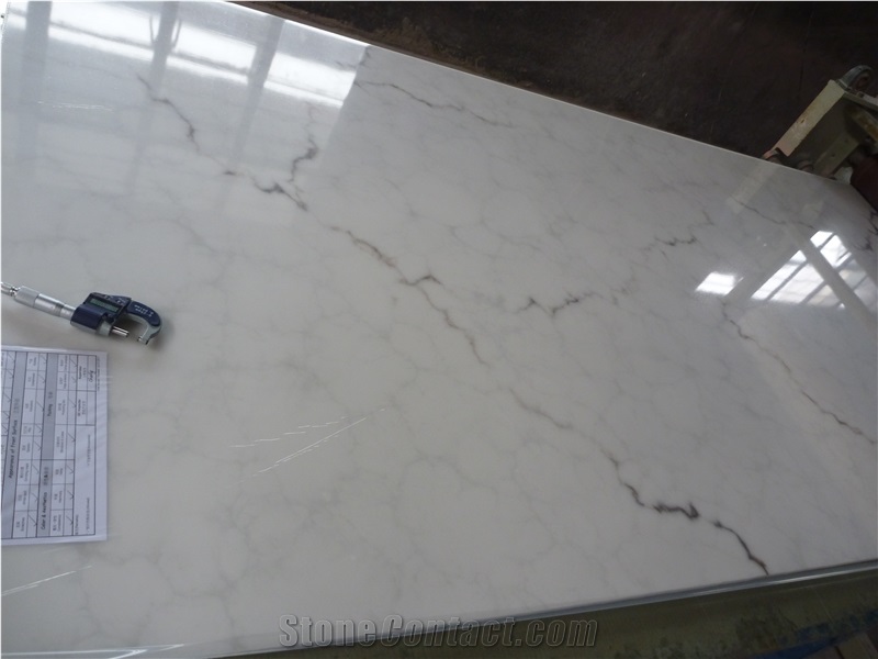 Translucent White Alabaster Stone Artificial Onyx