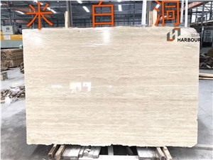 Beige Travertine Slab