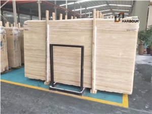 Beige Travertine Slab