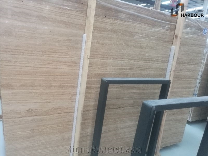 Cream Travertine, Beige Travertine Slabs