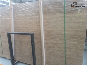 Cream Travertine, Beige Travertine Slabs