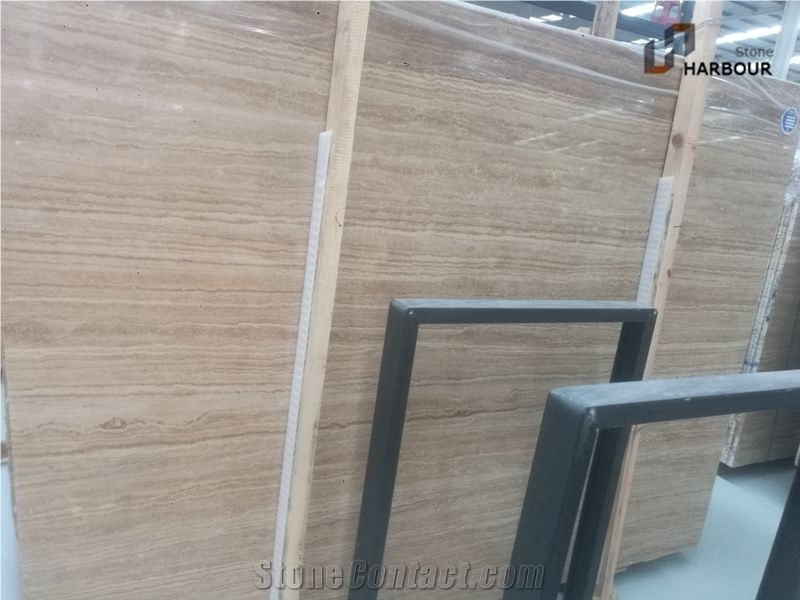 Cream Travertine Slab