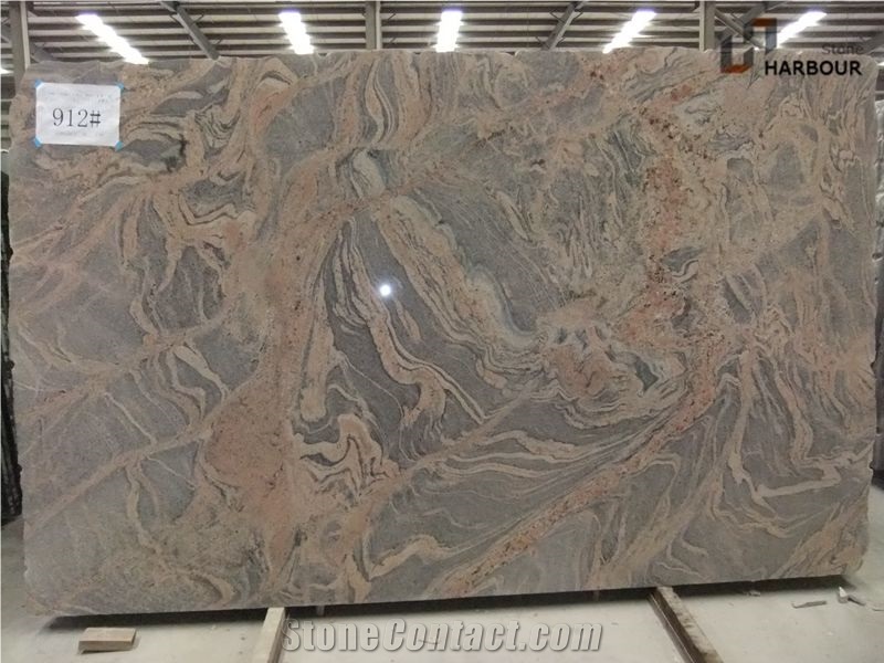 Juparana Colombo Granite Slab