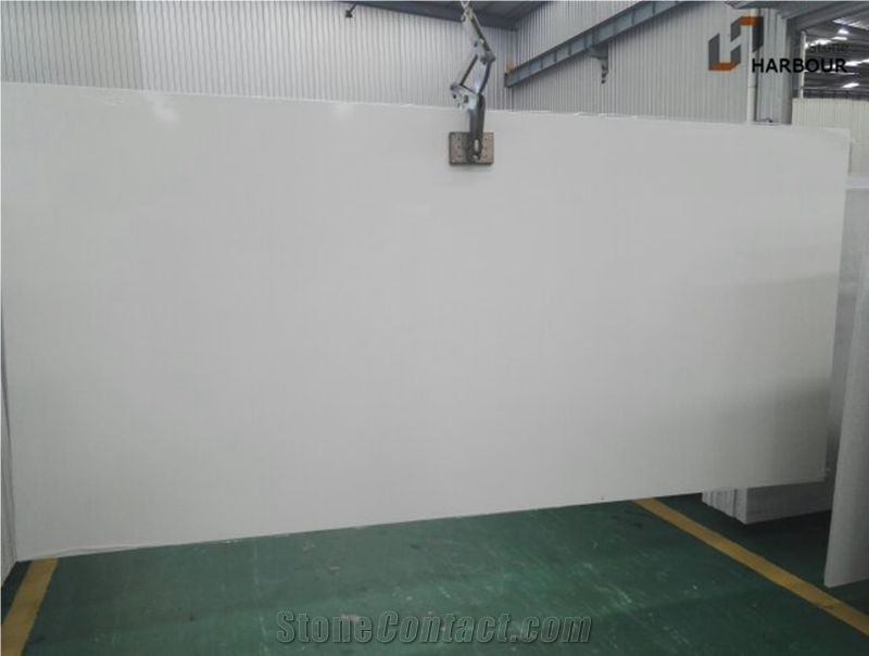 Pure White Quartz Slab, Pure White Slab