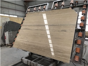 Travertino Montemerano, Ivory Blue Travertine Slab Travertino Montemerano, Ivory Blue Travertine Slab