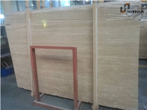 White Travertine Slab, Light Beige Travertine Slab