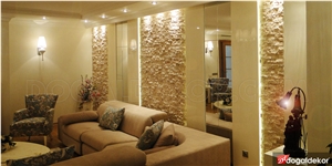 5x10 Splitface Natural Stone Wall Cladding Mosaic