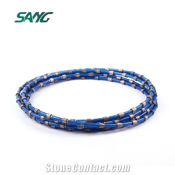 11.5mm Granite Squaring Plastic Wire Diamond Saw