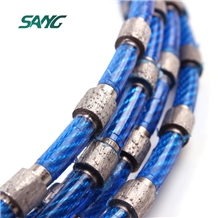 11.5mm Granite Squaring Plastic Wire Diamond Saw