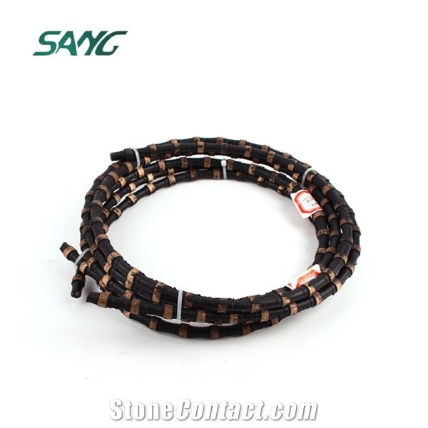 Rubber Diamond Wire Saw for Cutting Concrete