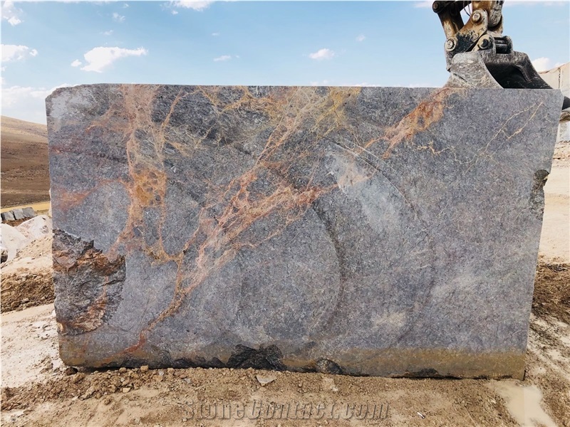 Cadirkaya Silver Grey Marble Blocks