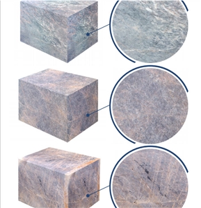 Cadirkaya Silver Grey Marble Blocks