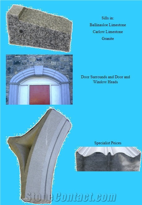 Ballinasloe Limestone Building Ornaments