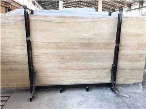 Cream Travertine Slabs