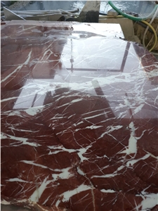 Rosso Carpazi Marble Polished Slabs