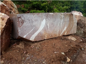Rosso Carpazi - Rosso Albania Marble Blocks