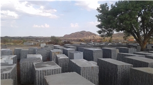 Black Mingue Granite-Angola Black Granite Blocks
