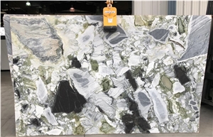 Amazonia Cold Jade Marble-Ice Green Marble Slabs Amazonia Cold Jade Marble-Ice Green Marble Slabs