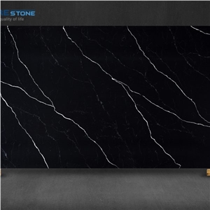 Nero Marquina Artificial Marble Slabs