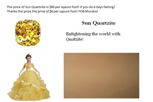 Sun Quartzite Slabs, Tiles Sun Quartzite Slabs, Tiles