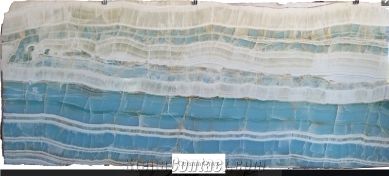 Oceana Blue Onyx Slabs
