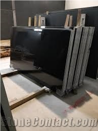 Jet Black/ Absolute Black Granite Tiles & Slab