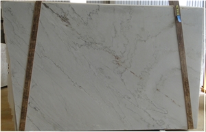 White Santorini Quartzite Slabs