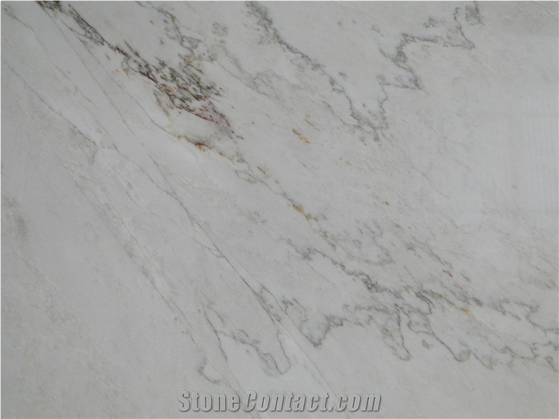 White Santorini Quartzite Slabs