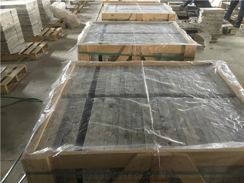 Silver Travertine Premium Quality
