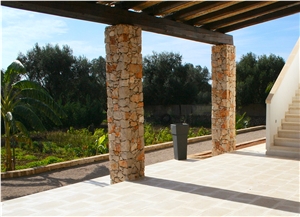 Pietra Leccese Calcare Terrace Paving