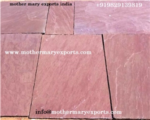 Armaan Red Sandstone Landscaping Stones, Pavers