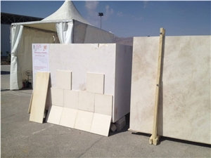 Tramit, Iran White Travertine Block