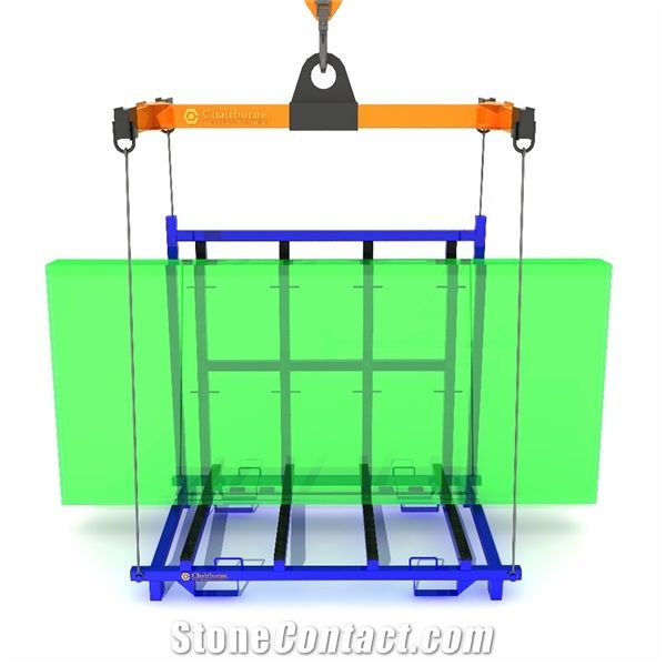 Steel Glass Transportation Racks Slab Buggy Cart