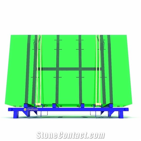 Steel Glass Transportation Racks Slab Buggy Cart