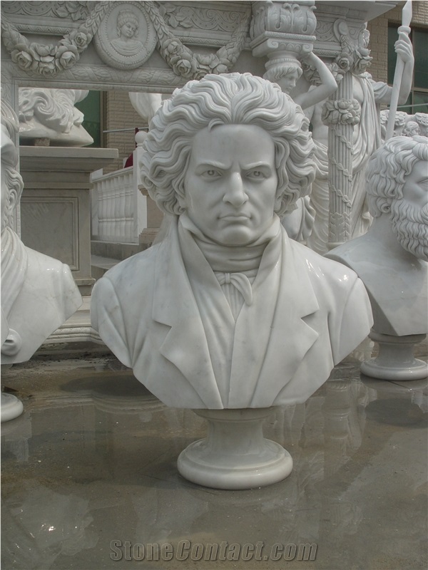 Nice Hand Carved Marble Busts