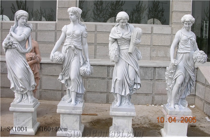 Nice Hand Carved Stone Sculptures