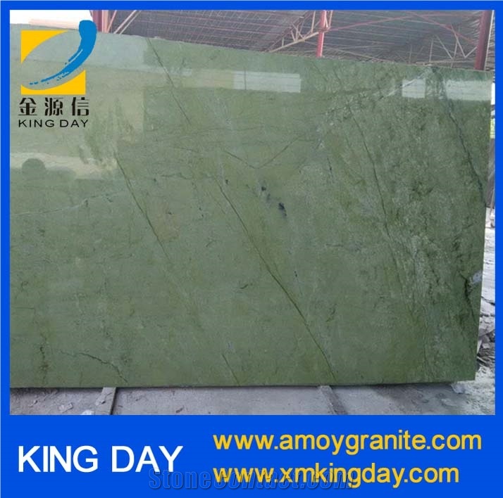 Spring Green, Verde Ming Marble Crown Moldings