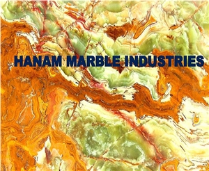 Multi Color Green Onyx Tiles, Pakisan Onyx Green