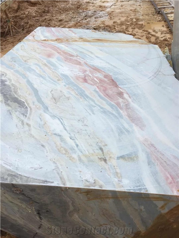Bvlgary Blue Marble Blocks from Quarry Rocks