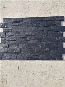 Black Quarzite Culture Stone,Ledge Cladding