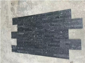 Black Quarzite Culture Stone,Ledge Cladding