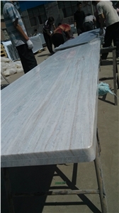White Crystal Marble Tiles Slabs