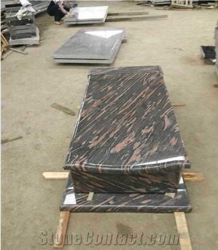 China Aurora Tombstone Europe Style Cover Slab