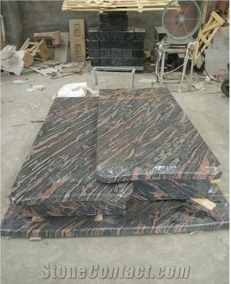 China Aurora Tombstone Europe Style Cover Slab