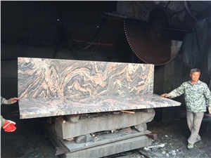 China Aurora Tombstone Poland Cover Slabs