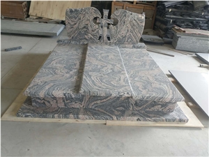China Aurora Tombstone Poland Cover Slabs