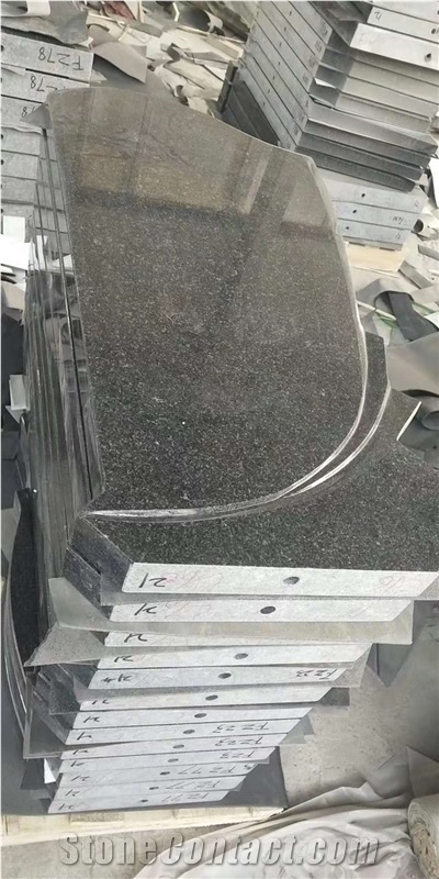 Figured G332 Headstone for Russia Customer