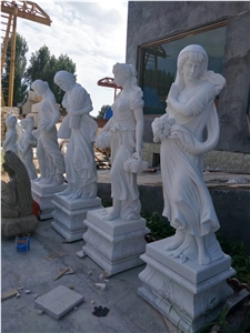 Marble Statue, White Marble Angel Sculptures