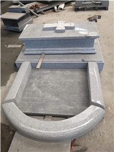 Sesame White Tombstone Custom-Made Headstone